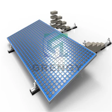 Pemasangan panel solar bumbung rata