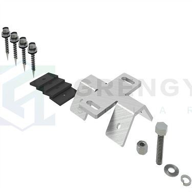 T solar clamp for corrugated roof