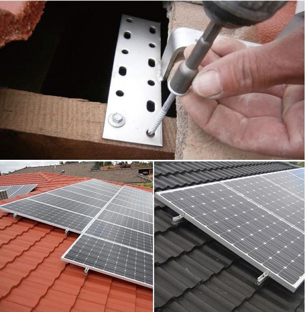 Grengy solar hooks