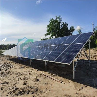 Rak Panel Suria Gunung Tanah Aluminium
