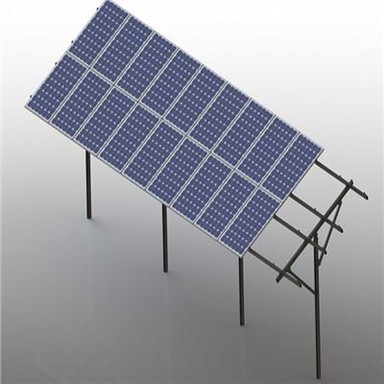 Struktur Pelekap Solar Baris Tunggal