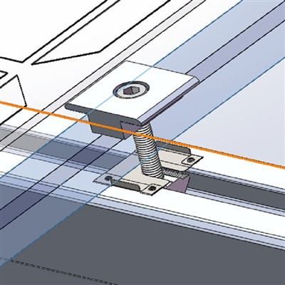 Pengapit Pertengahan Universal Beranodis Hitam