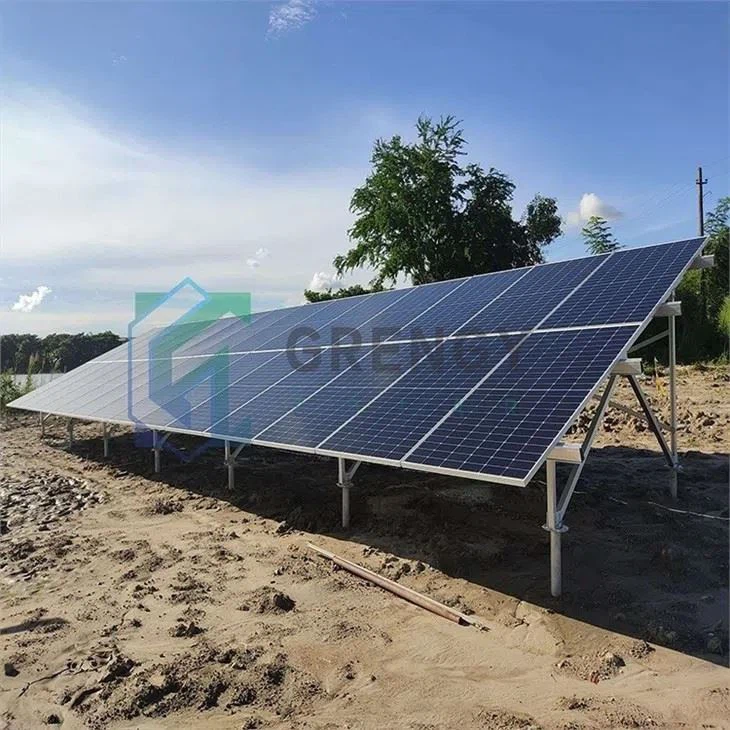 Sistem Racking Ground Pv Efektif Kos Pemasangan Tiang Panel Suria