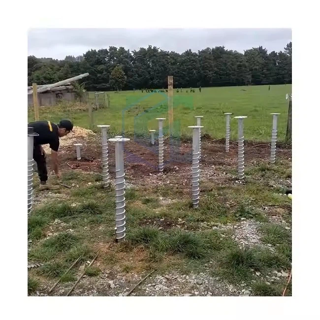 Adjustable Screw Piles