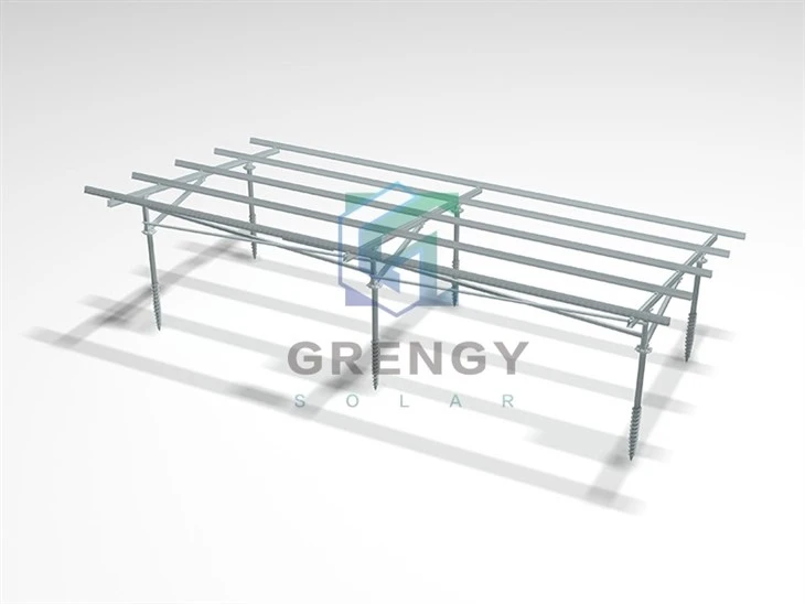 Aluminum Modular Solar Panel Mounting Structure