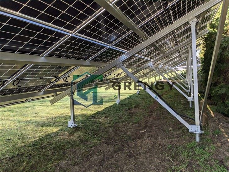 Aluminum Modular Solar Panel Mounting Structure