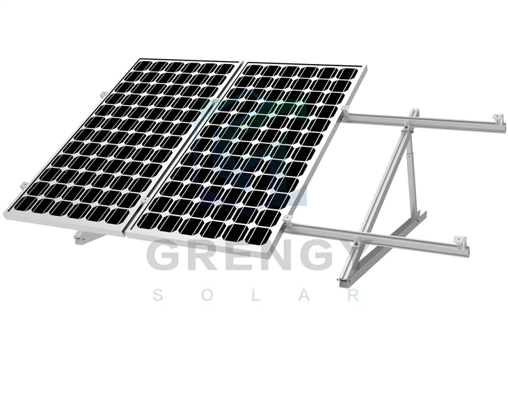 Ballasted Ground Mount Solar Racking