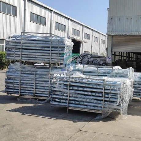 Flange Ground Pile Spiral Earth Anchor