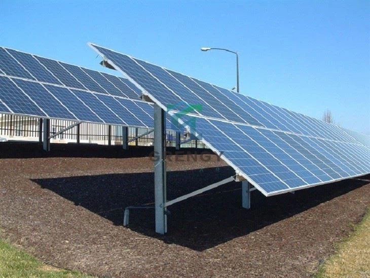 HDG Steel Ground Mounting Structures