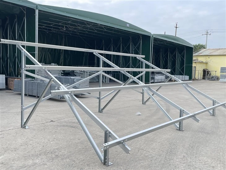 High-Performance ZAM Steel Solar Ground Mounting System For Utility Projects suppliers