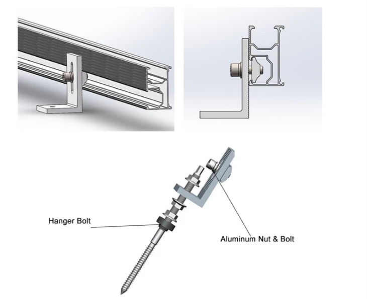 L Foot Metal Roof Solar Mounting System best