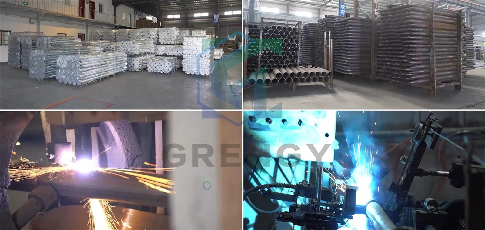 HDG Solar Energy Ground Screw System Helical Piles Anchors Pile Ground Screw HDG Solar Energy Ground Screw System Helical Piles Anchors Pile Ground Screw