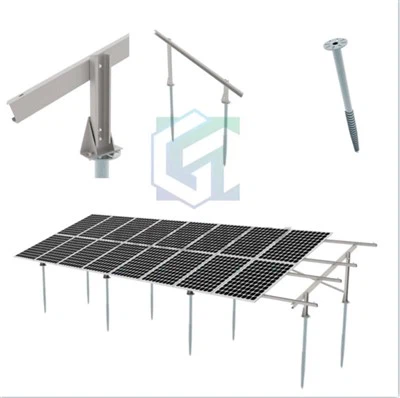 Skru tanah besar untuk panel solar