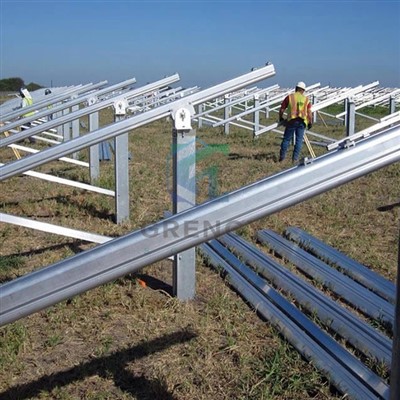 Struktur besi galvani untuk panel solar