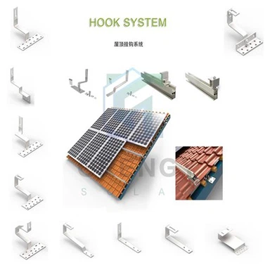 Panel Solar Bumbung Mount - Keluli tahan karat