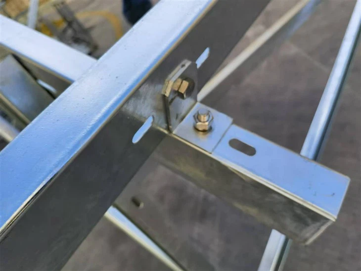 Solar Concrete Roof Mounts For PV Modules