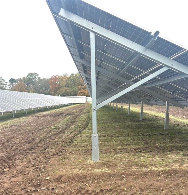 Solar Panel Ground Mounting Structures