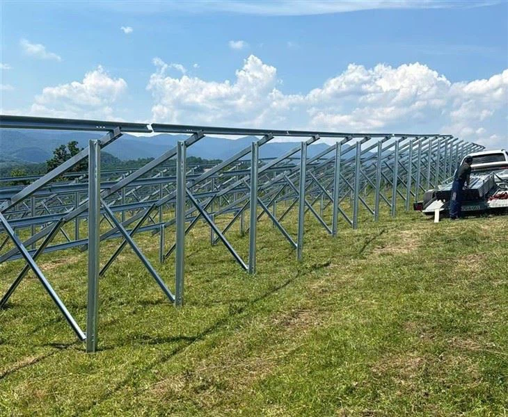 ZAM Steel Ground Solar Brackets